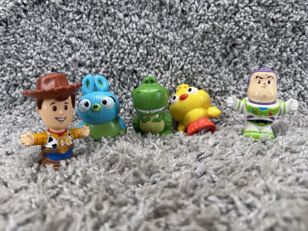 Fisher Price Little People Disney Pixar Toy Story Figures Lot Woody Buzz 5pk
